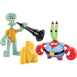 Boneco Imaginext Bob Esponja Figuras Bob Esponja & Squid - Mattel é bom? Vale a pena?