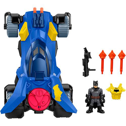 Boneco Imaginext DC Super Batmóvel DHT64 Mattel é bom? Vale a pena?