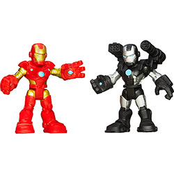 Boneco Marvel Superhero Adventures Sh Iron Man e War Machine Figure Single Hasbro - 33081/A5859 é bom? Vale a pena?