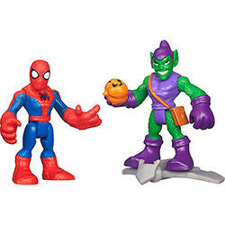 Boneco Marvel Superhero Adventures Sh Spider Man e Green Goblin Figure Single Hasbro - A7109/A7110 é bom? Vale a pena?