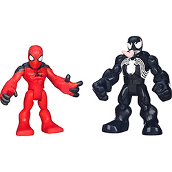 Boneco Marvel Superhero Adventures Sh Spider Man e Venom Figure Single Hasbro - A7109/A5115 é bom? Vale a pena?