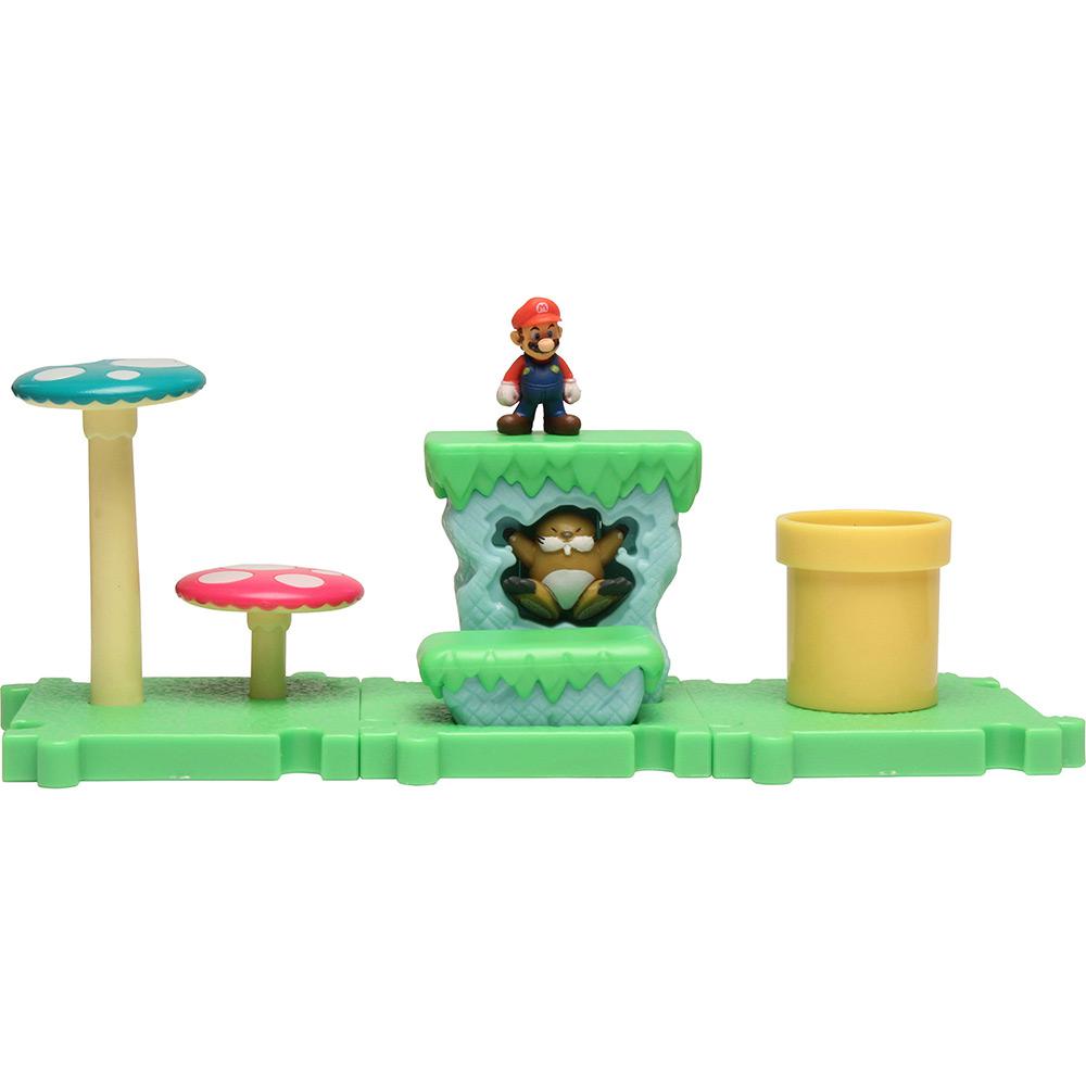 Boneco Micro Land Super Mario Acorn Plains e Mario com Ilha - DTC é bom? Vale a pena?