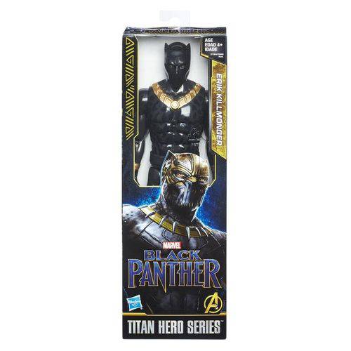Boneco Pantera Negra - Erik Killmonger Marvel Titan 30cm é bom? Vale a pena?