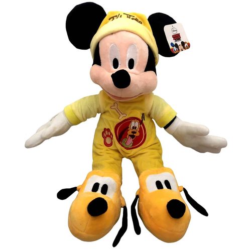 Boneco Pelúcia Grande Mickey Pijama do Cachorro Pluto Disney é bom? Vale a pena?