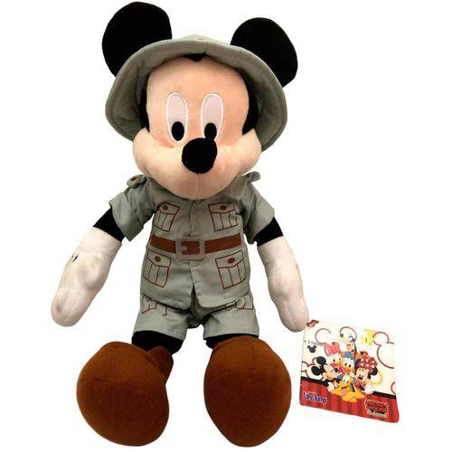 Boneco Pelúcia Mickey Mouse Safári Animais Disney Long Jump é bom? Vale a pena?