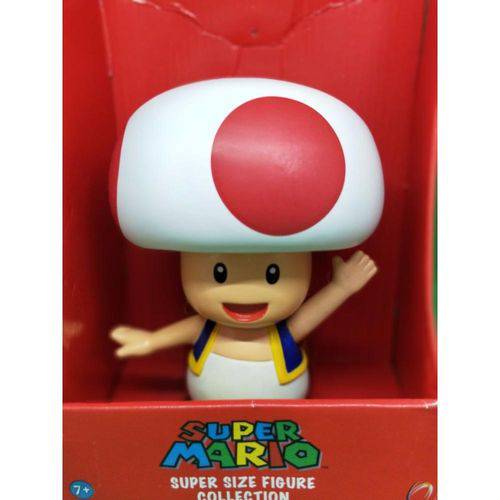Boneco Toad Super Mario Big Size 20cm é bom? Vale a pena?