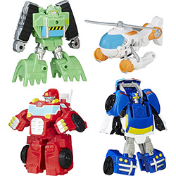 Boneco Transformers Recue Bots Pack com 4 - Hasbro é bom? Vale a pena?