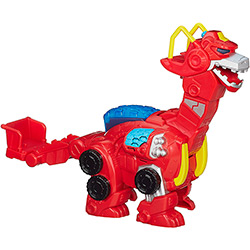Boneco Transformers Rescue Dino Heatwave Hasbro é bom? Vale a pena?
