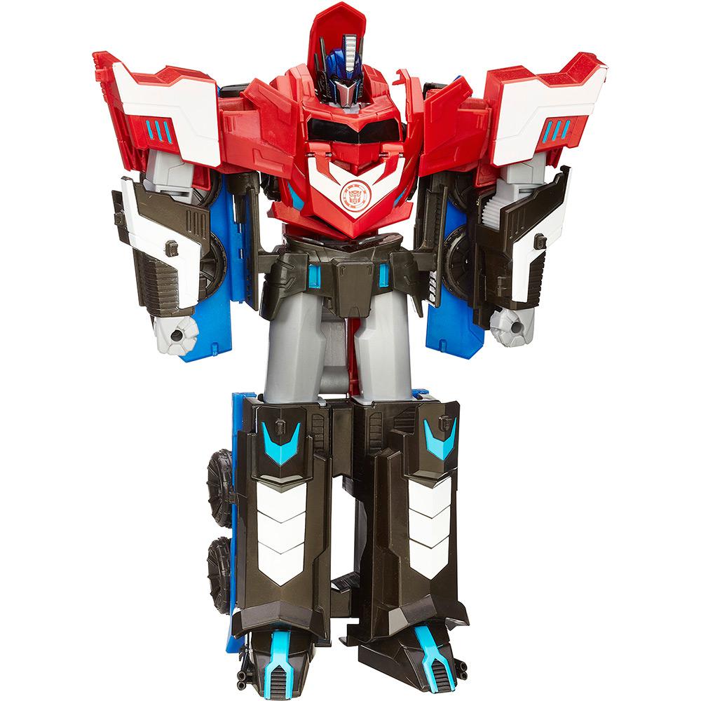Boneco Transformers Rid Mega 3 Step Optimus Prime Hasbro é bom? Vale a pena?