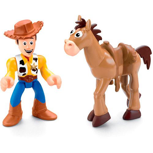 Bonecos Imaginext Toy Story 3 Woody & Bala - Mattel é bom? Vale a pena?