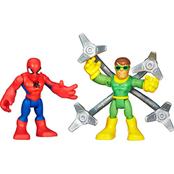Bonecos Playskool Marvel Spider Man e Dr. Octopus A7109 / A7111 - Hasbro é bom? Vale a pena?