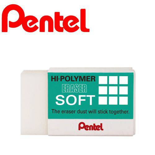 Borracha Pentel Hi-Polymer Soft é bom? Vale a pena?