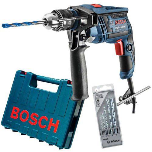 Bosch-furadeira Impacto Gsb13re 1/2" 650w 220v C/mala + Broc é bom? Vale a pena?