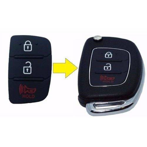 Capa Botão de Borracha Telecomando da Chave Hyundai Hb20 3 Botões é bom? Vale a pena?