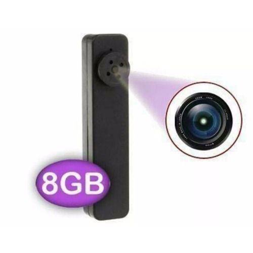 Botão Espião Micro Câmera Escondida Foto Vídeo Áudio 8 Gb é bom? Vale a pena?