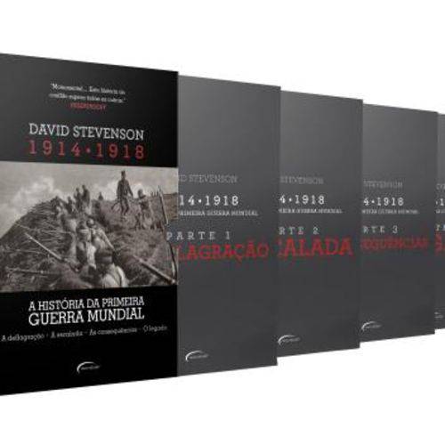 Box - a História da Primeira Guerra Mundial - 1914-1918 - 4 Volumes é bom? Vale a pena?