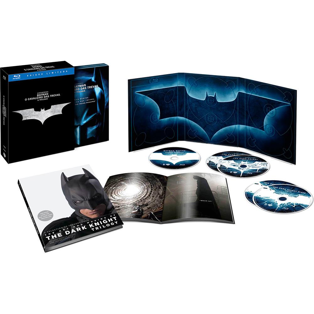 Box Blu-Ray Batman: O Cavaleiro das Trevas - A Trilogia (5 Discos) é bom? Vale a pena?