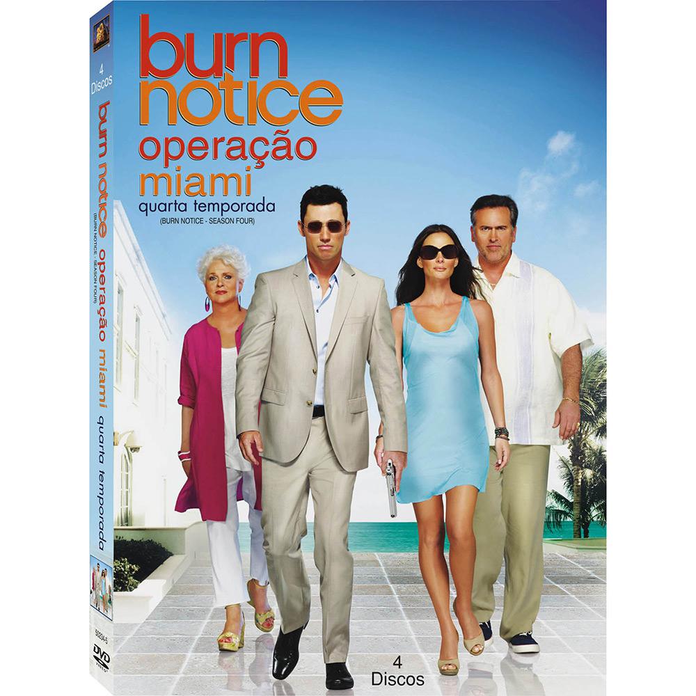 Box DVD Burn Notice - 4º Temporada (4 DVDs) é bom? Vale a pena?