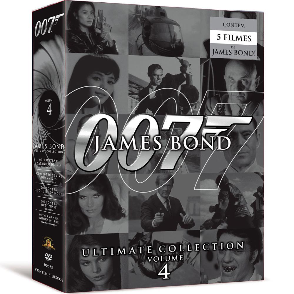 Box DVD James Bond 007: Vol. 4 (5 DVDs) é bom? Vale a pena?