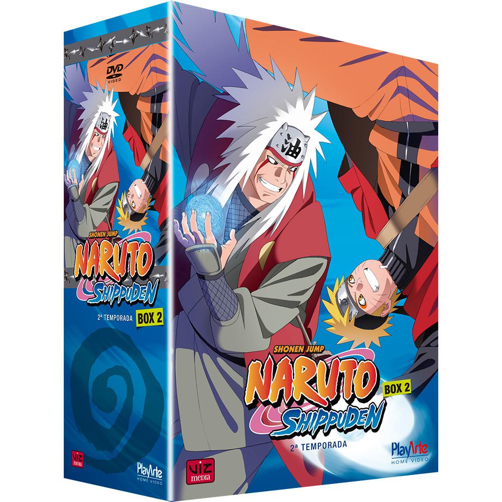Box Dvd Naruto Shippuden 2ª Temporada E Bom Vale A Pena