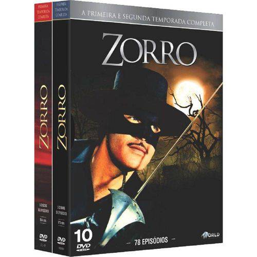 Box DVD Zorro a Primeira e Segunda Temporada Completa é bom? Vale a pena?