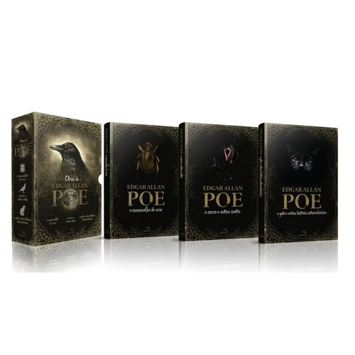 Box - Edgar Allan Poe - Histórias Extraordinárias - 3 Volumes - Acompanha Pôster é bom? Vale a pena?