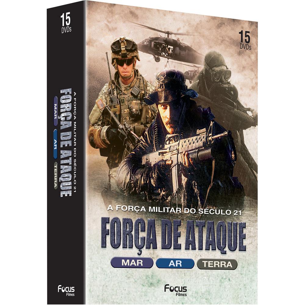 Box Força de Ataque: Mar + Ar + Terra (15 DVDs) é bom? Vale a pena?