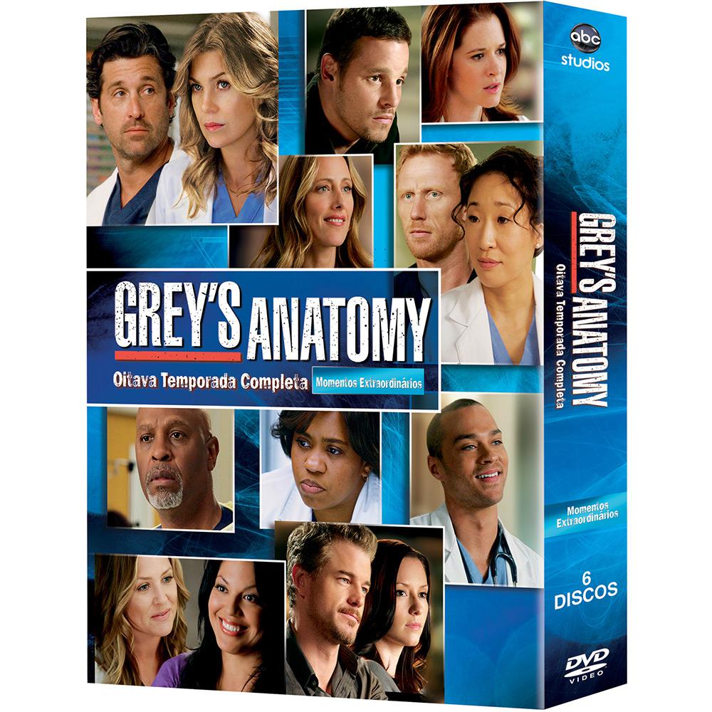 Box Grey's Anatomy: Oitava Temporada Completa (6 DVDs) é bom? Vale a pena?