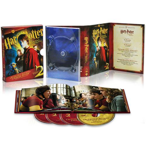 Box Harry Potter e a Câmara Secreta - Edição Definitiva - 4 DVDs é bom? Vale a pena?