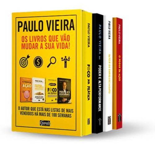 Box - Paulo Vieira - 4 Volumes é bom? Vale a pena?