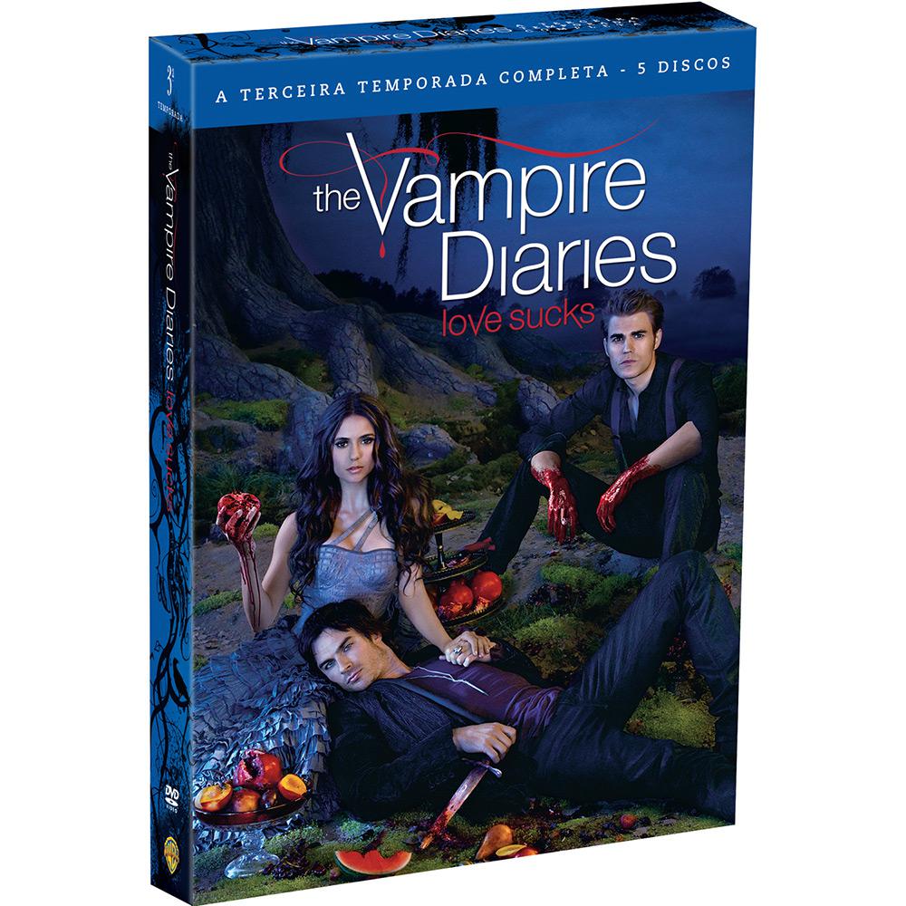 Box The Vampire Diaries: Love Sucks - A Terceira Temporada Completa (5 DVDs) é bom? Vale a pena?