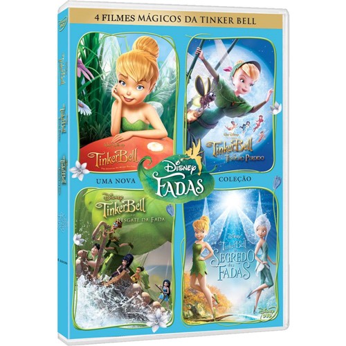 Box Tinker Bell: Quadrilogia (4 DVDs) é bom? Vale a pena?