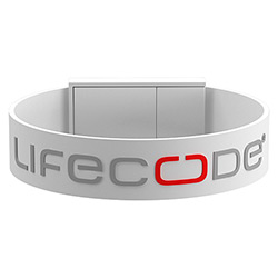 Bracelete LifeCode Salva-Vidas 18,5cm - Branco M é bom? Vale a pena?