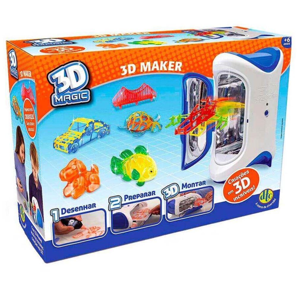 Brinquedo 3D Magic - 3D Maker DTC 3800 é bom? Vale a pena?