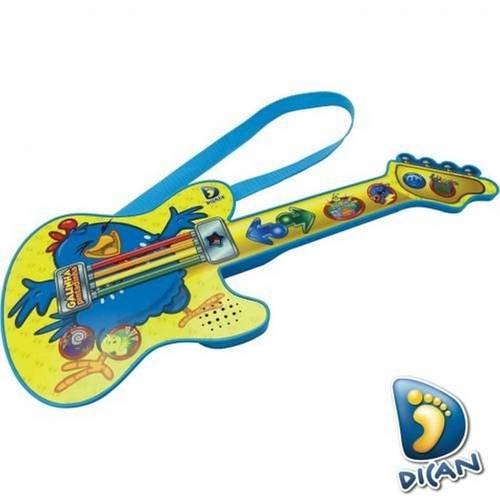 Brinquedo Dican Guitarra Rock Baby Galinha Pintadinha Ref 1309 é bom? Vale a pena?