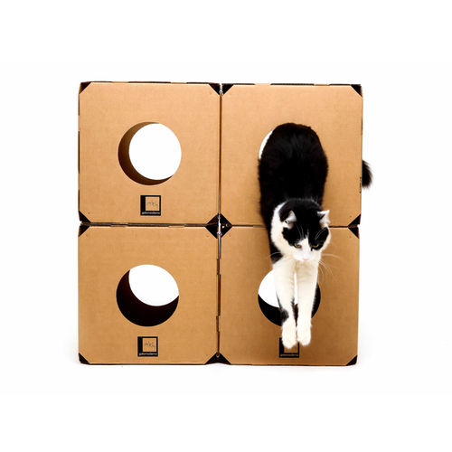 Brinquedo Gato Labirinto Caixa Papelao C/ 04 Cubos Box é bom? Vale a pena?