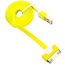 Cabo de Dados USB para IPhone Amarelo é bom? Vale a pena?