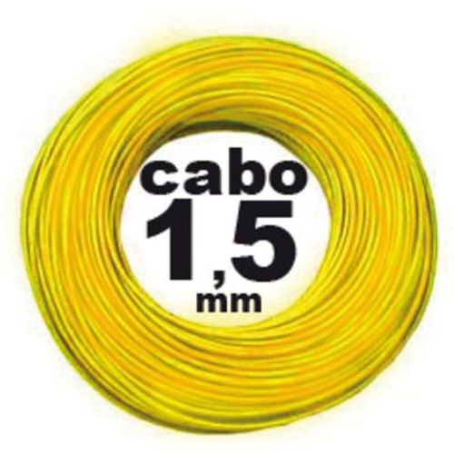 Cabo Flexivel 1,5mm 750v Amarelo Rolo com 100 Metros é bom? Vale a pena?