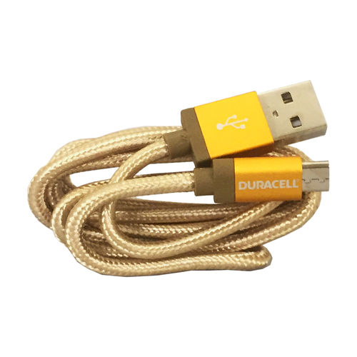 Cabo Micro USB 90 Cm Dourado - Duracell é bom? Vale a pena?