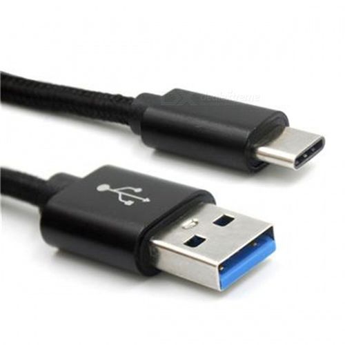 Cabo USB 3.1 Tipo C Preto 2 Metros Universal Reforçado é bom? Vale a pena?