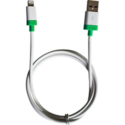 Cabo USB Driftin Lightning Premium 1m Branco e Verde é bom? Vale a pena?