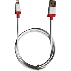 Cabo USB Driftin Lightning Premium 1m Branco e Vermelho é bom? Vale a pena?