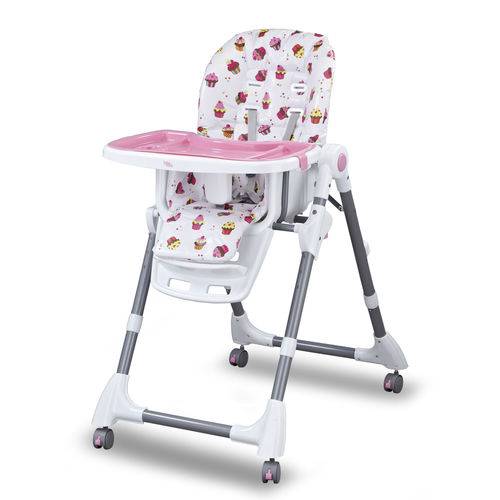 Cadeira Cadeirao Alimentação Bebe Cherry Baby Style Rosa é bom? Vale a pena?