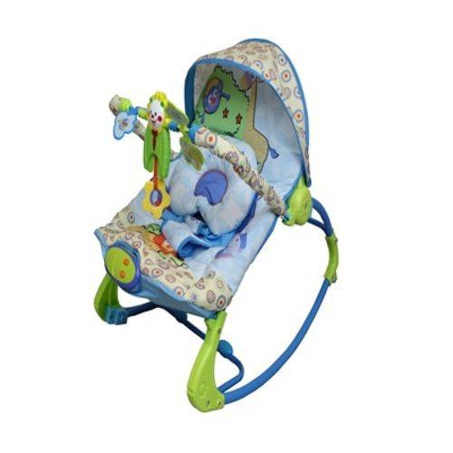 Cadeira Cadeirinha Bebê Descanso Vibratória Musical Rocker com Balanço Azul é bom? Vale a pena?