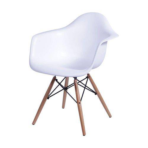 Cadeira Charles Eames Dar Pp com Braço Base Madeira Branca é bom? Vale a pena?