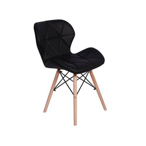 Cadeira Charles Eames Eiffel Slim Wood Estofada - Preta é bom? Vale a pena?