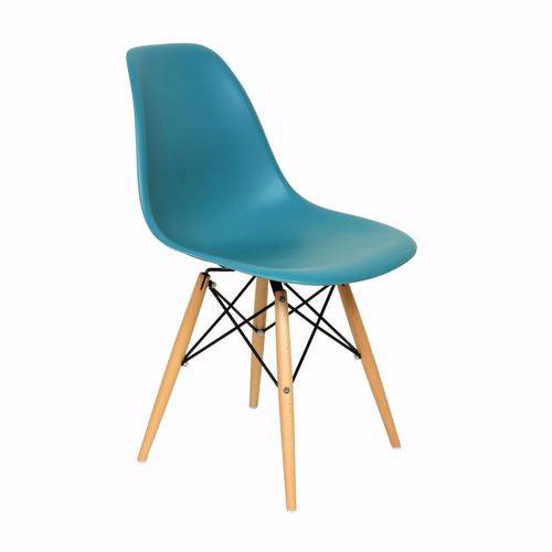 Cadeira Charles Eames Wood Base Madeira - Design - Pp-638 - Inovartte - Cor Turquesa é bom? Vale a pena?