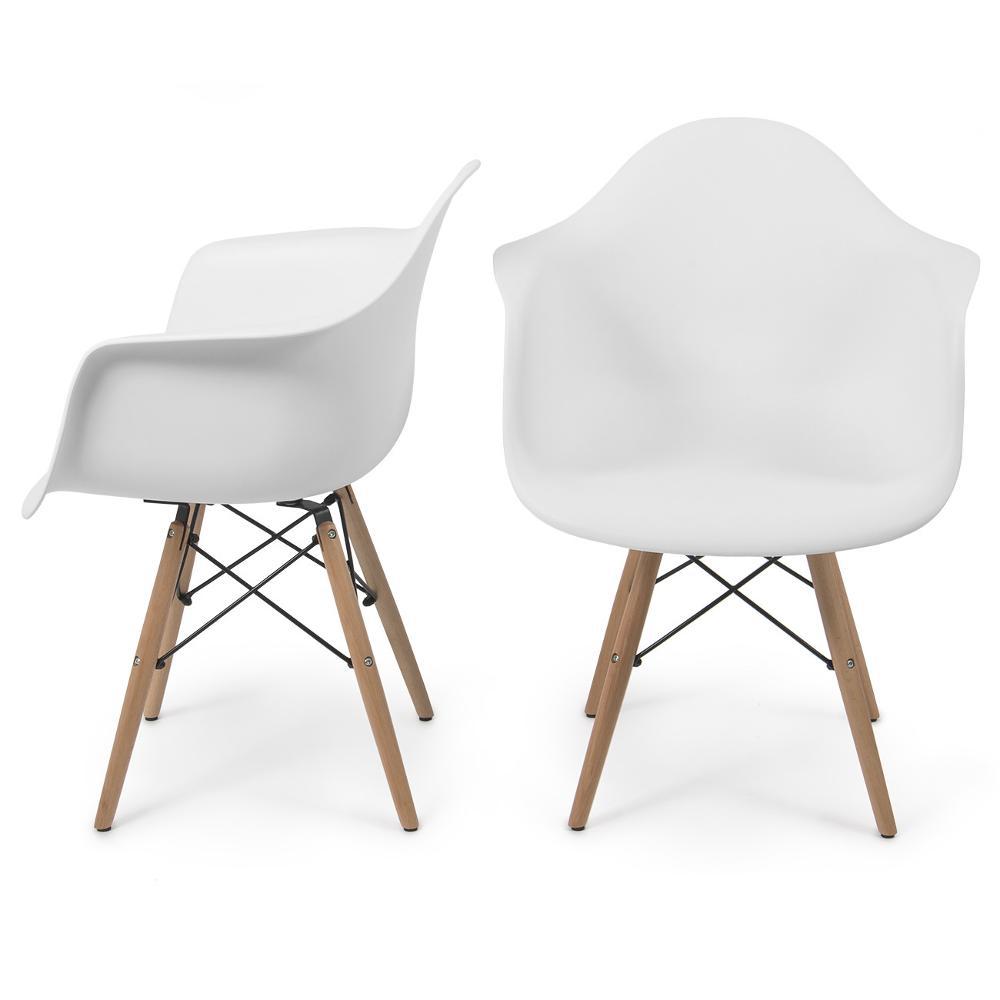 Cadeira Charles Eames Wood Com Braços Pp-620 - Inovartte - Branca é bom? Vale a pena?