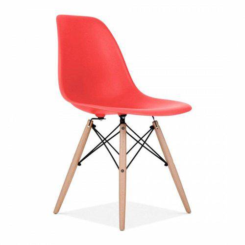 Cadeira Charles Eames Wood Eiffel para Sala de Jantar ou Escritório - Vermelha é bom? Vale a pena?