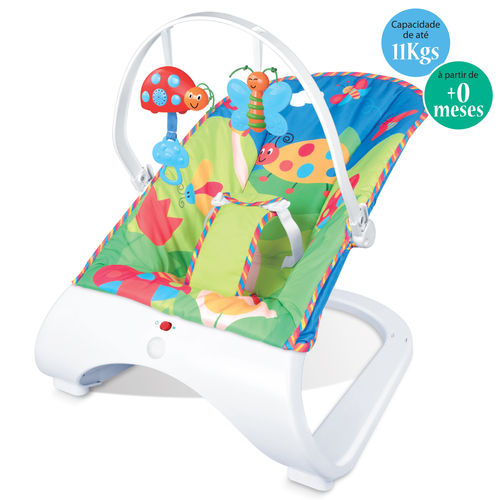 Cadeira de Descanso Musical Hi-tech Maxi Baby Até 11kgs Azul é bom? Vale a pena?